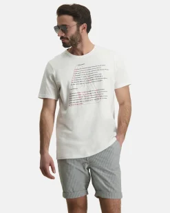 Gaastra 100% Katoenen Warp T-Shirt|Heren Polo'S En T-Shirts