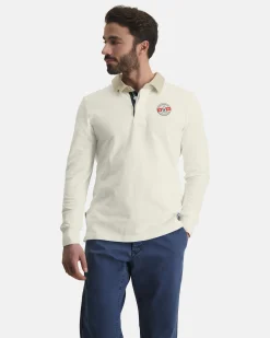 Gaastra Cayman Rugbyshirt Met Lange Mouwen|Heren Polo'S En T-Shirts