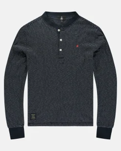 Gaastra De 100% Katoenen Henley Stripe|Heren Polo'S En T-Shirts