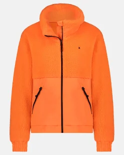 Gaastra Fabric-Mix Fleece Jacket Laser|Dames Fleece & Softshell