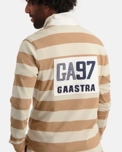 Gaastra Gestreepte Rugby Shirt Soap|Heren Polo'S En T-Shirts