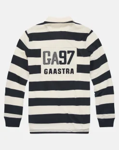 Gaastra Gestreepte Rugby Shirt Soap|Heren Polo'S En T-Shirts