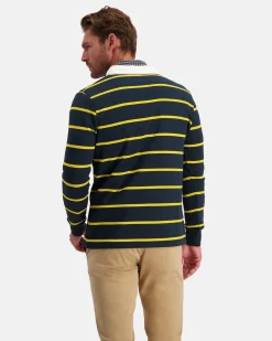 Gaastra Het Klassieke Gebreide Rugbyshirt Van 100% Katoen|Heren Polo'S En T-Shirts