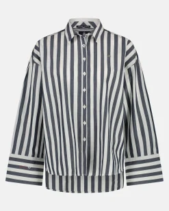 Gaastra Klassiek Gestreepte Olivia Blouse Van 100% Katoen|Dames Blouses