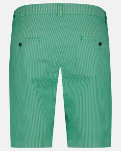 Gaastra Nantes Seersucker Island Green|Heren Shorts En Broeken
