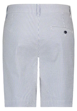 Gaastra Nantes Seersucker Navy|Heren Shorts En Broeken