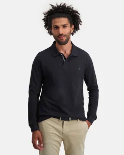 Gaastra Poloshirt Spokane Met Lange Mouwen|Heren Polo'S En T-Shirts