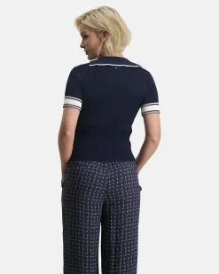 Gaastra Stijlvolle Gebreide Polo Kady|Dames Polo'S En T-Shirts