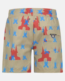 Gaastra Tahiti Zwembroek Met All-Over Print|Heren Zwemkleding